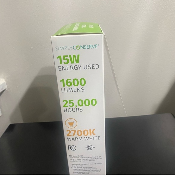 SimplyConserve 100W LED Replacement Bulb (15W)  - 2700K - Picture 5 of 7